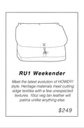 RU1 Weekender
