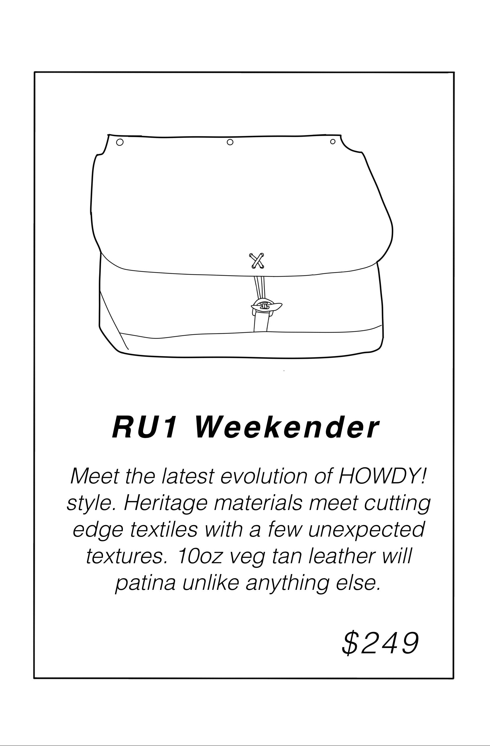 RU1 Weekender