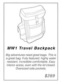 MW1 Travel Backpack